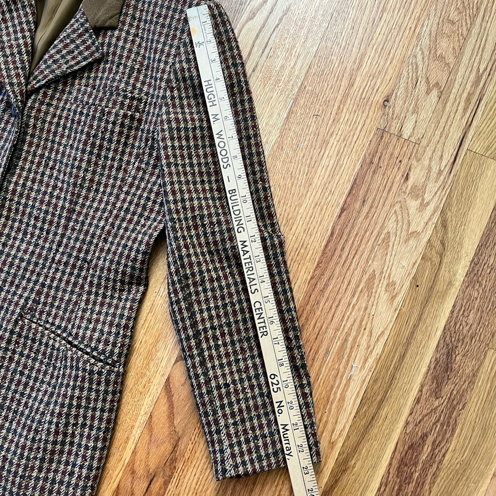 Pendleton Brown Checked Blazer - image 8